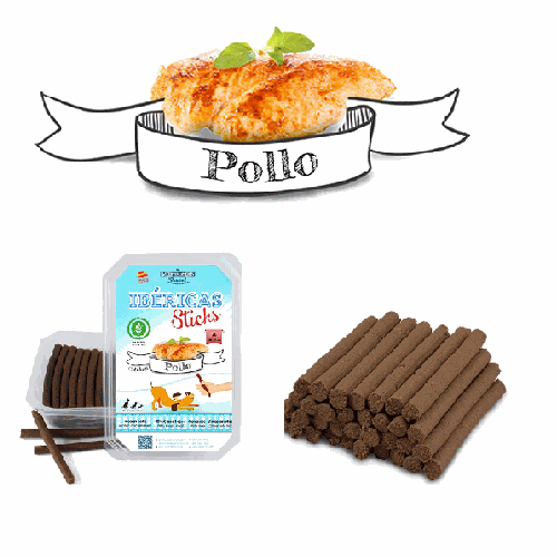MEDITERRANEAN IBERICAS STICKS POLLO 800g..DESCATALOGADO