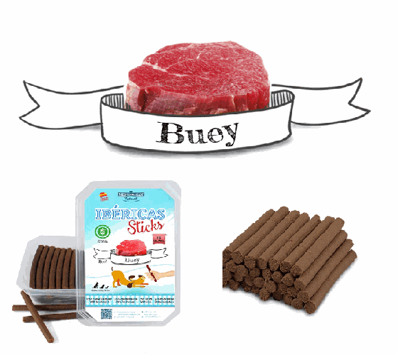 MEDITERRANEAN IBERICAS STICKS BUEY 800g..DESCATALOGADO