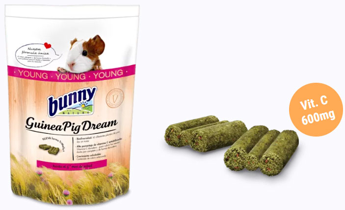BUNNY COBAYA SUEÑO JOVEN 600GR