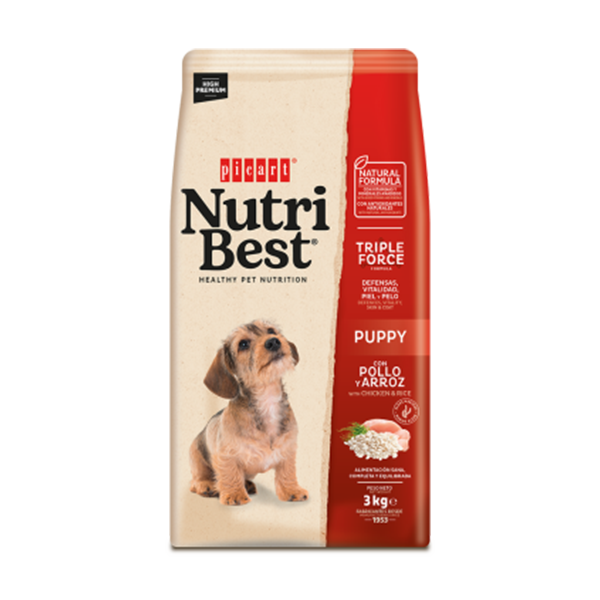 NUTRIBEST PUPPY CHICKEN &amp; RICE 15KG