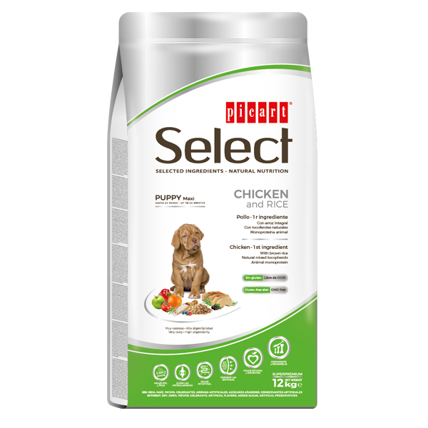 SELECT PUPPY MAXI CHICKEN&amp;RICE 12KG