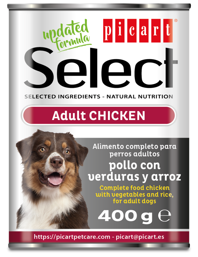 Select Humedo Adult Pollo 400gr.