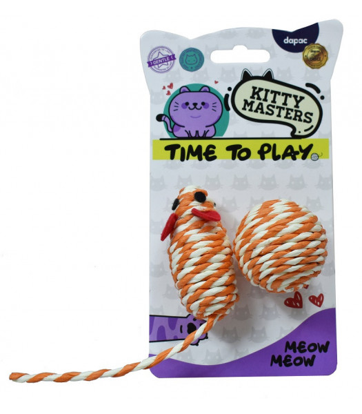KITTY MASTER RATON NARANJA KMCT16-80-B
