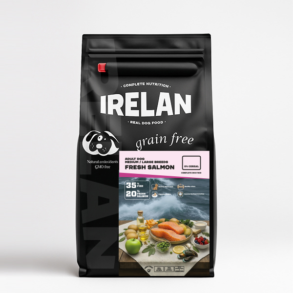 IRELAN GRAIN FREE ADULT DOG FRESH SALMON 12kg