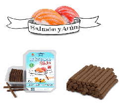 [8430235680814] MEDITERRANEAN IBERICAS STICKS SALMON Y ATU 800g..DESCATALOGADO
