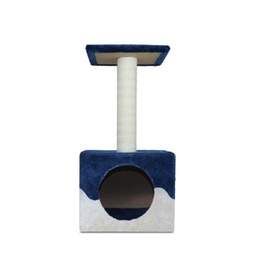 [8436572728769] RASCADOR BASE HABITAT 2COL AZUL30X30X60CM TM-824-1