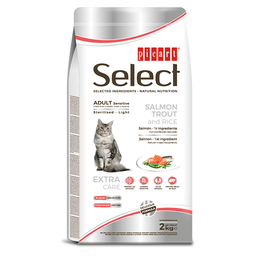 [8436011152377] SELECT CAT ADULT SENSITIVE - STERILISED·LIGHT 2KG.
