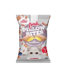 [8437008255774] D.Snack Fresh Pillow Bites Gatos  Urinary pH support  40gr