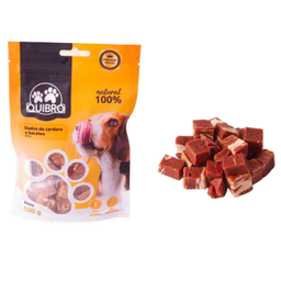 [5905910455221] Q.DADOS DE CORDERO Y BACALAO 100gr.QBPS108